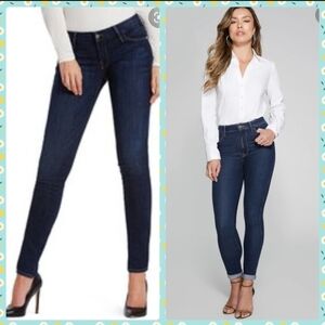 MARCIANO SKINNY DARK WASH JEANS SIZE 28